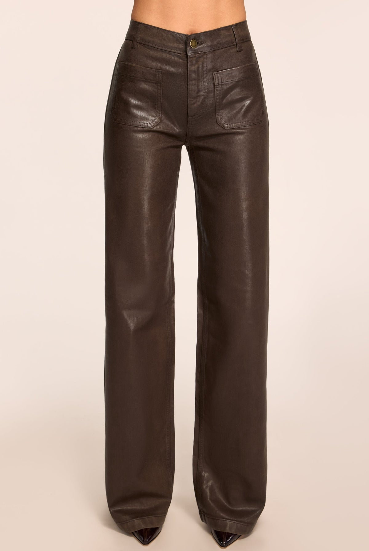 RAMY BROOK - Jean Taille Haute Jambe Large Cleo