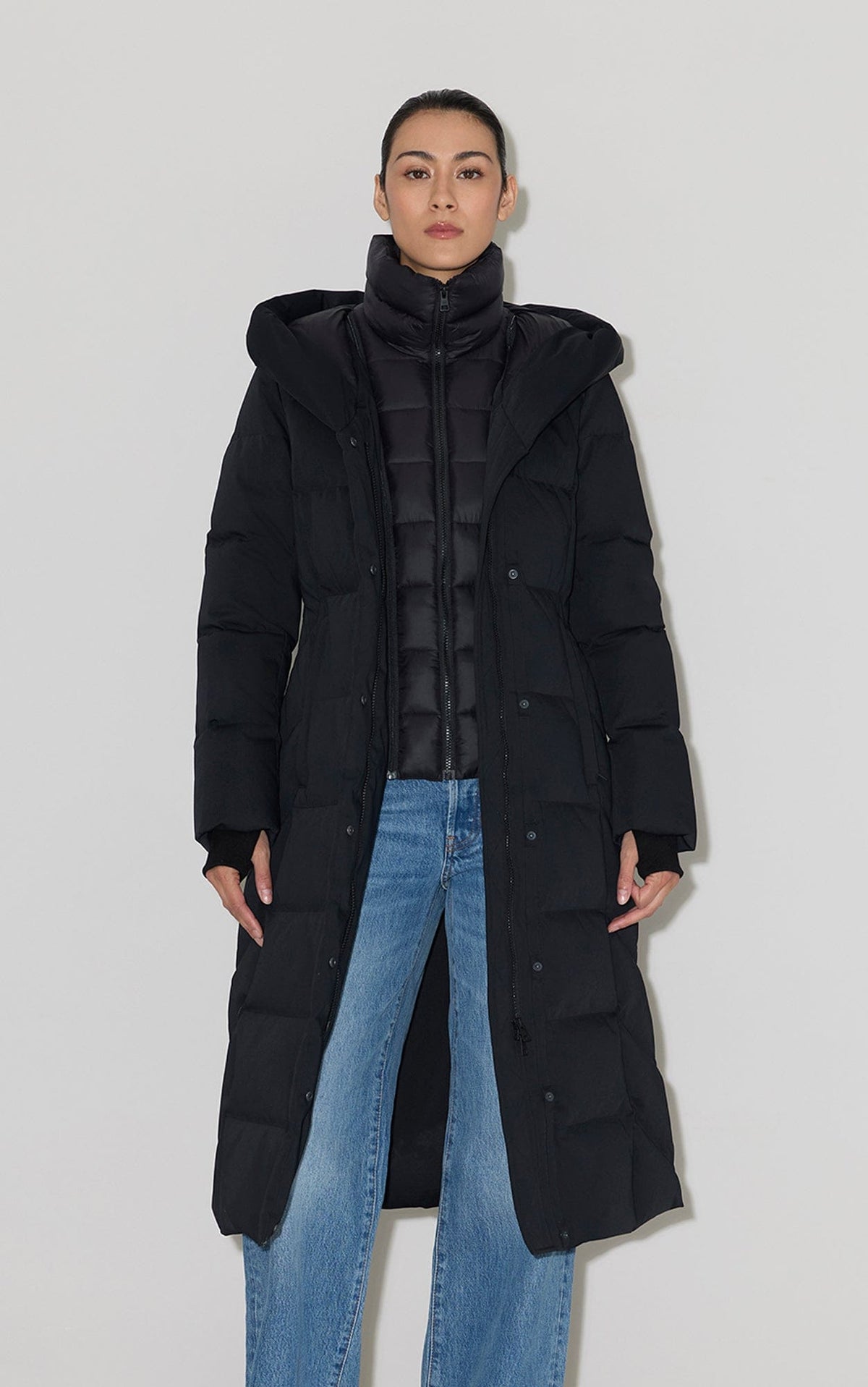 SOIA & KYO - Manteau Long en Duvet Talyse-U