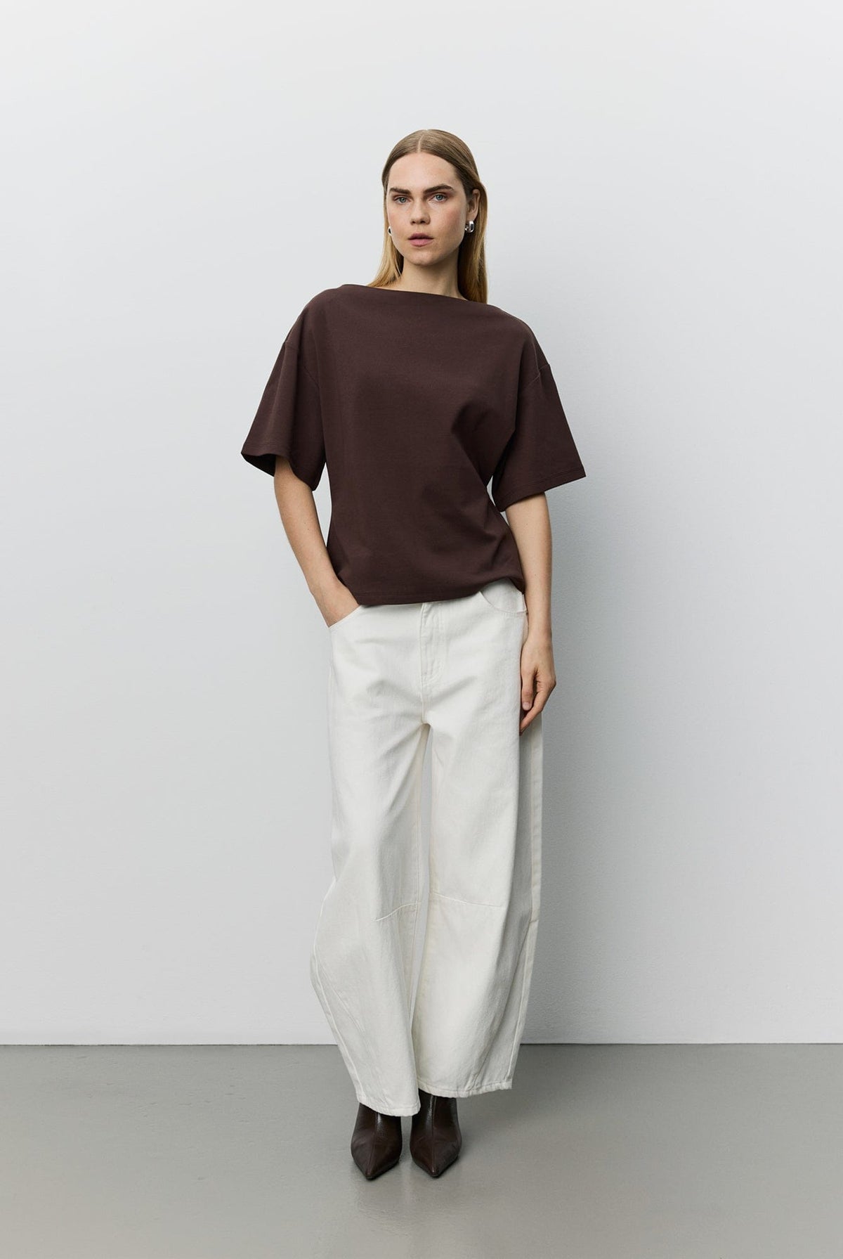 SOFIE SCHNOOR - Teasw Boatneck T-shirt