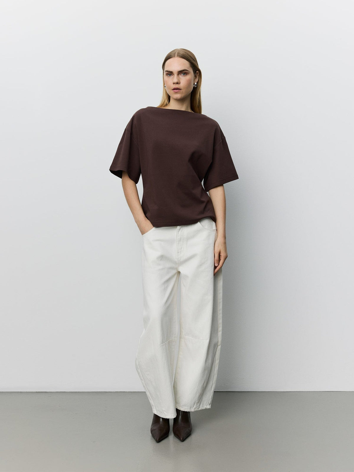 SOFIE SCHNOOR - Teasw Boatneck T-shirt