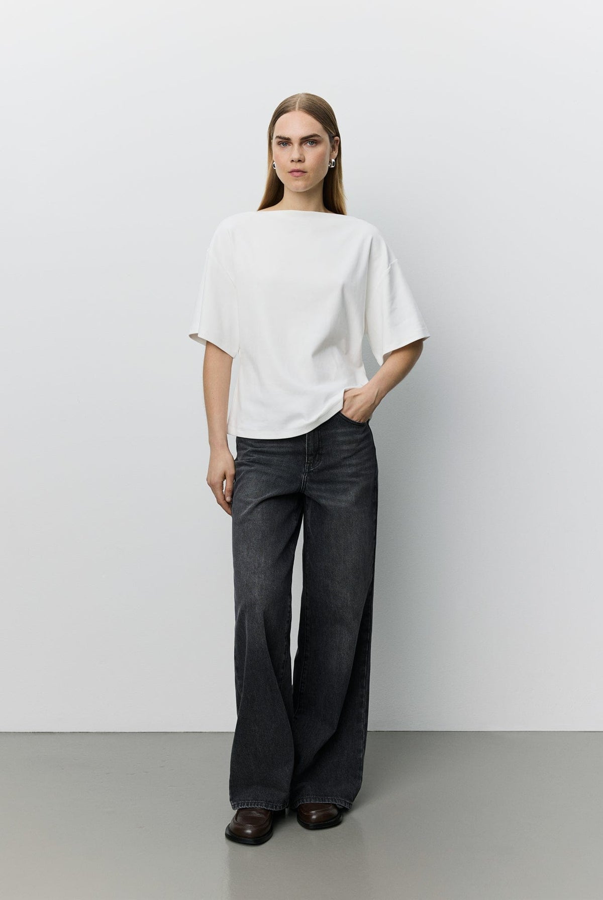 SOFIE SCHNOOR - Teasw Boatneck T-shirt