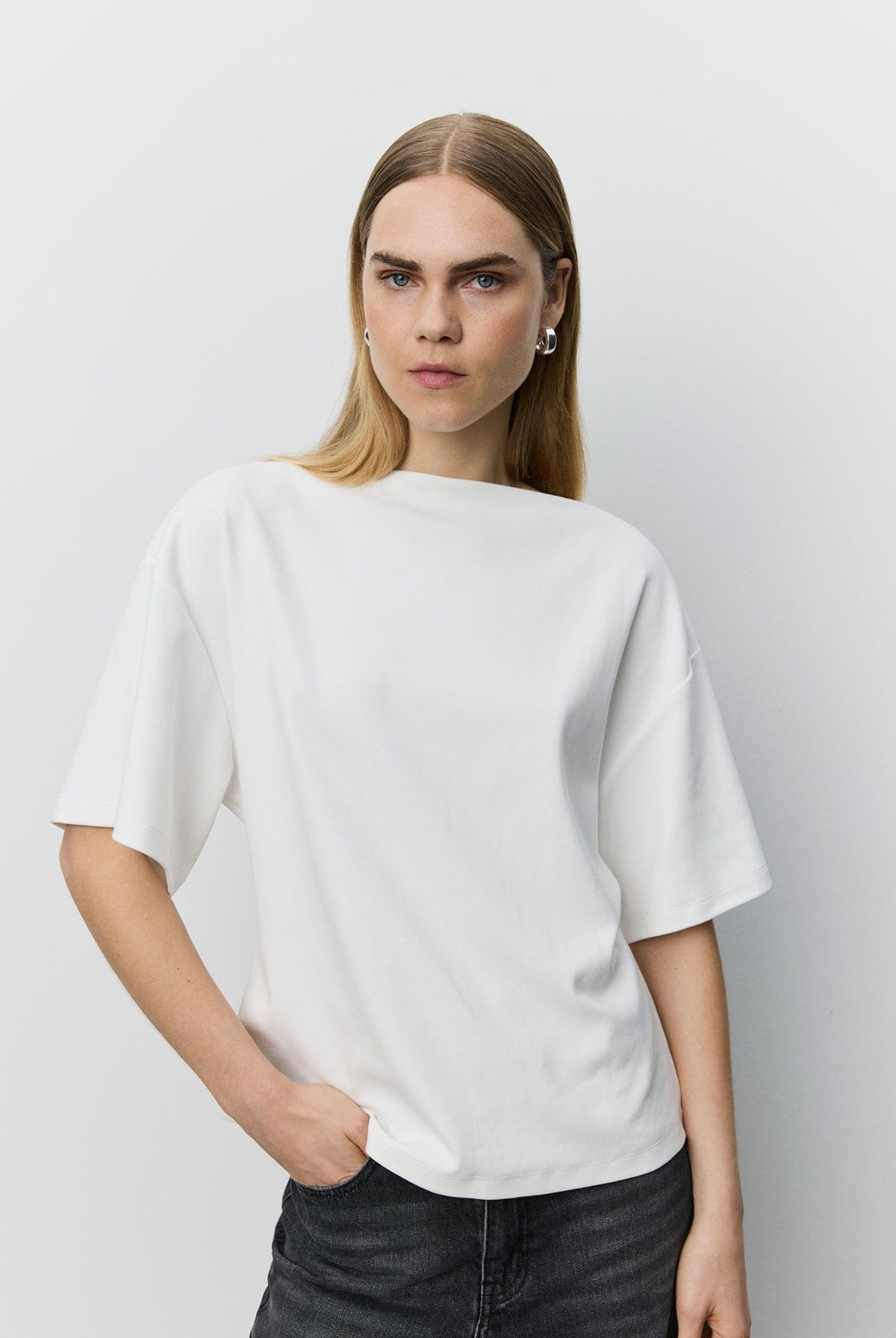 SOFIE SCHNOOR - Teasw Boatneck T-shirt