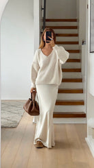 CHARLI - Chandail en Tricot Bouclé Jenny
