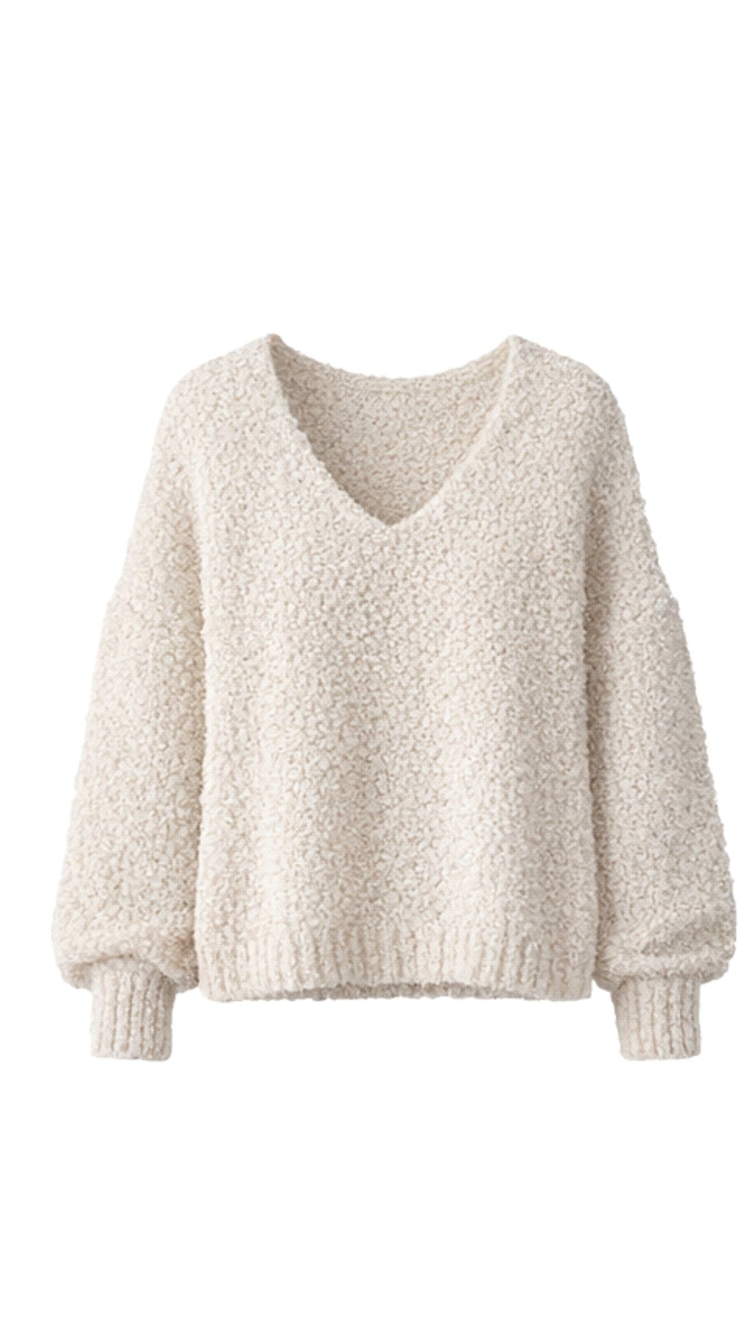 CHARLI - Chandail en Tricot Bouclé Jenny
