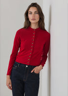 PATRICK ASSARAF - Extra-Fine Merino Cropped Cardigan