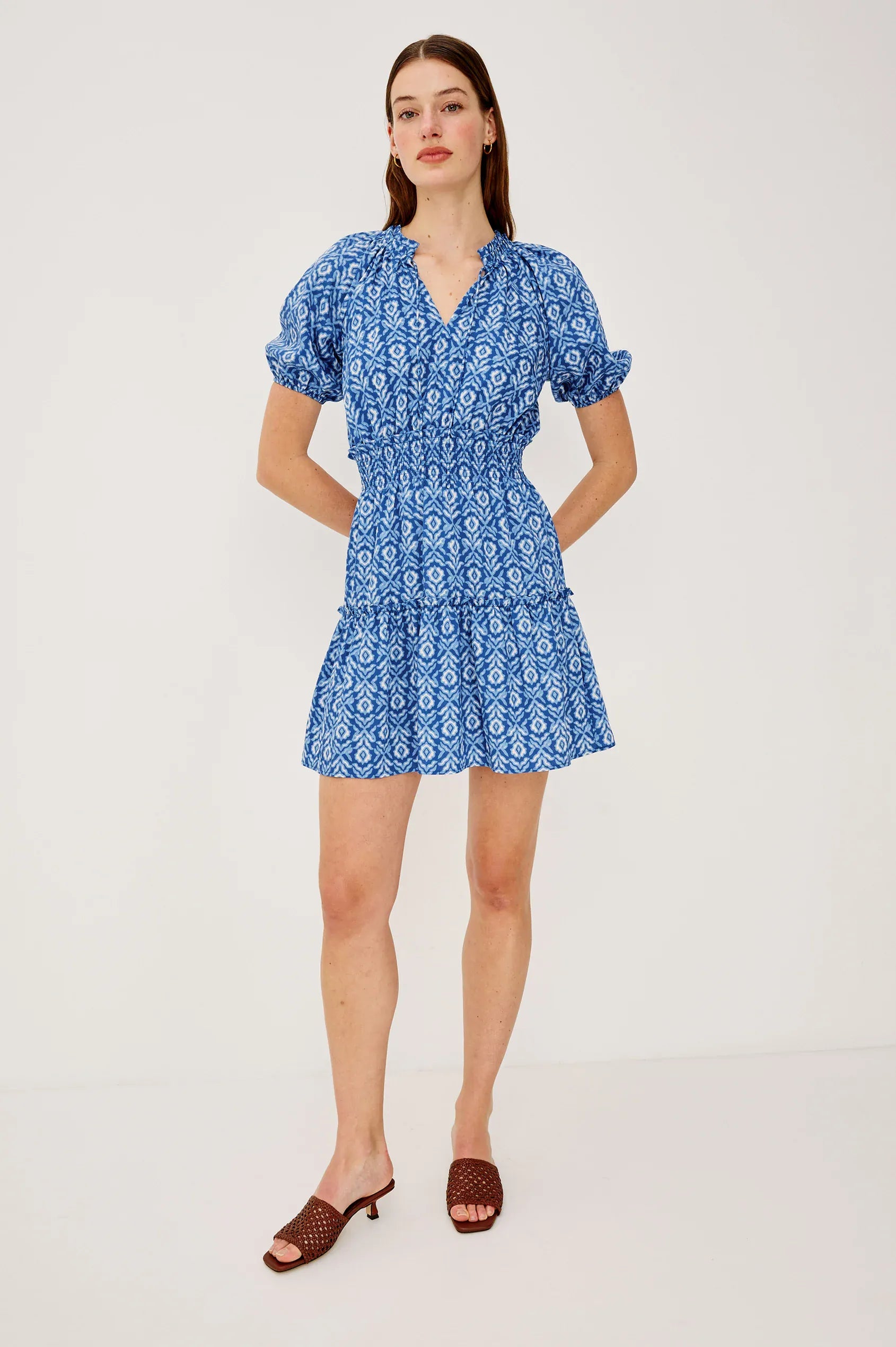 blue sparkly maxi dress Rails Women's Sandra Shirt Dress – Saint Bernard main image 1