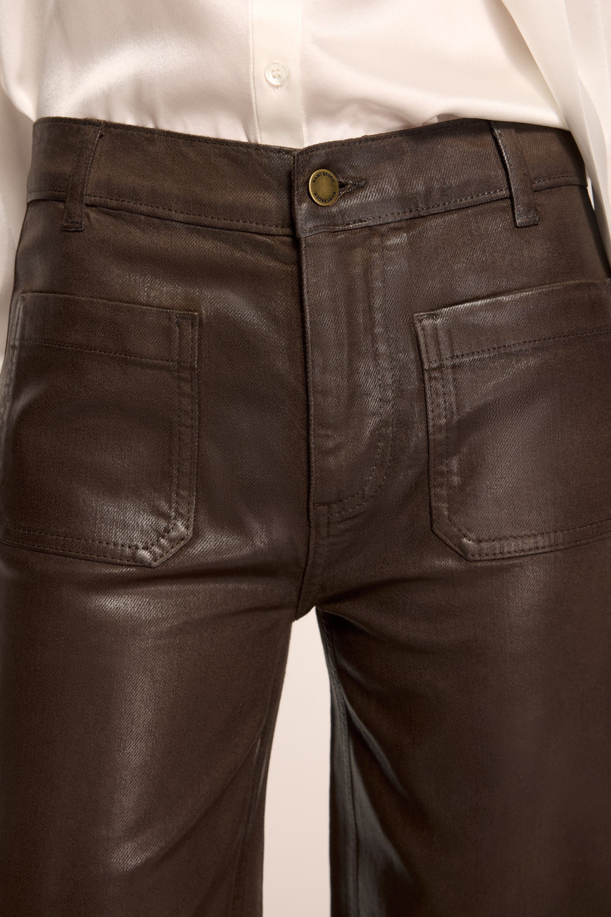 RAMY BROOK - Jean Taille Haute Jambe Large Cleo