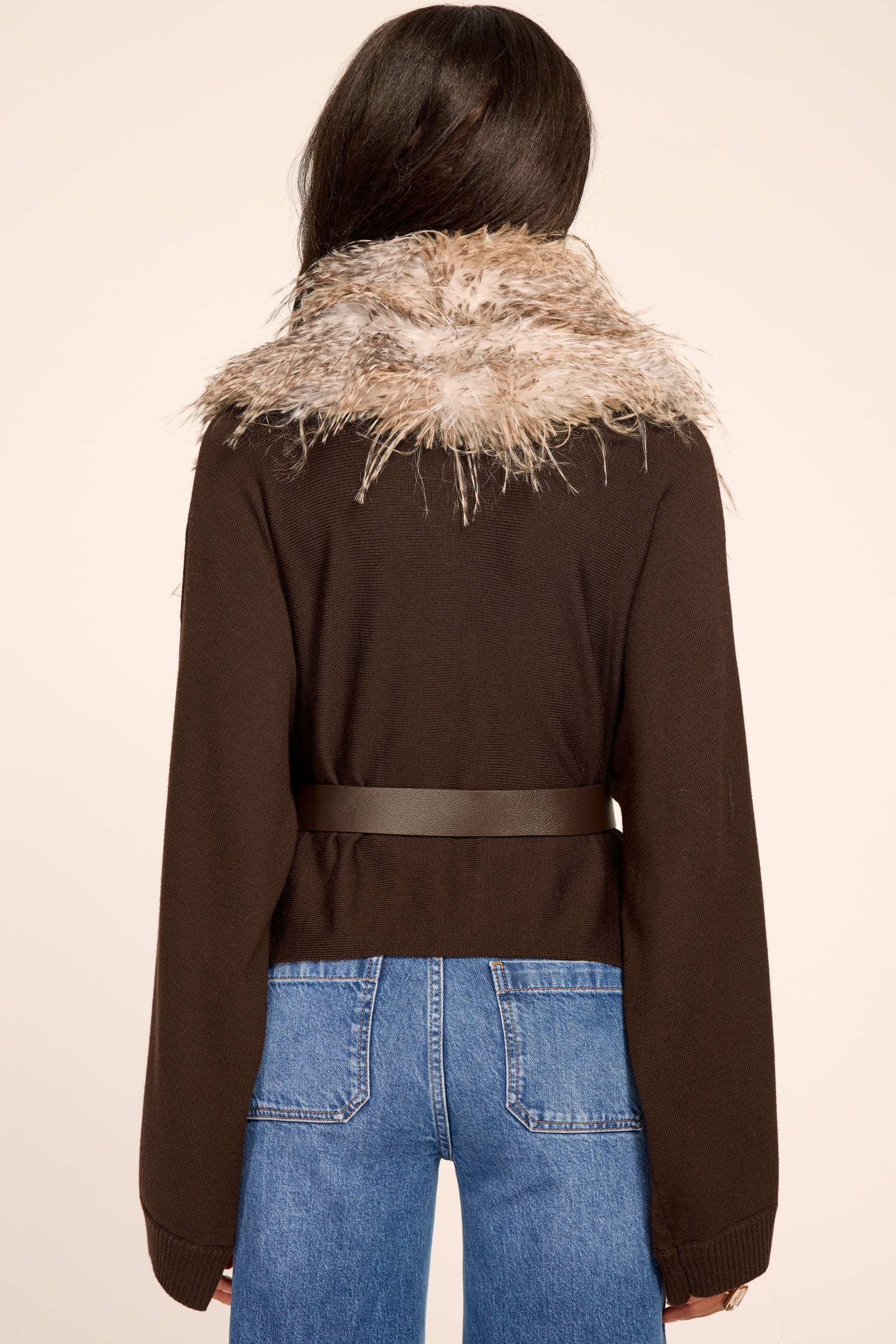 RAMY BROOK - Veston Fausse Fourrure Sally