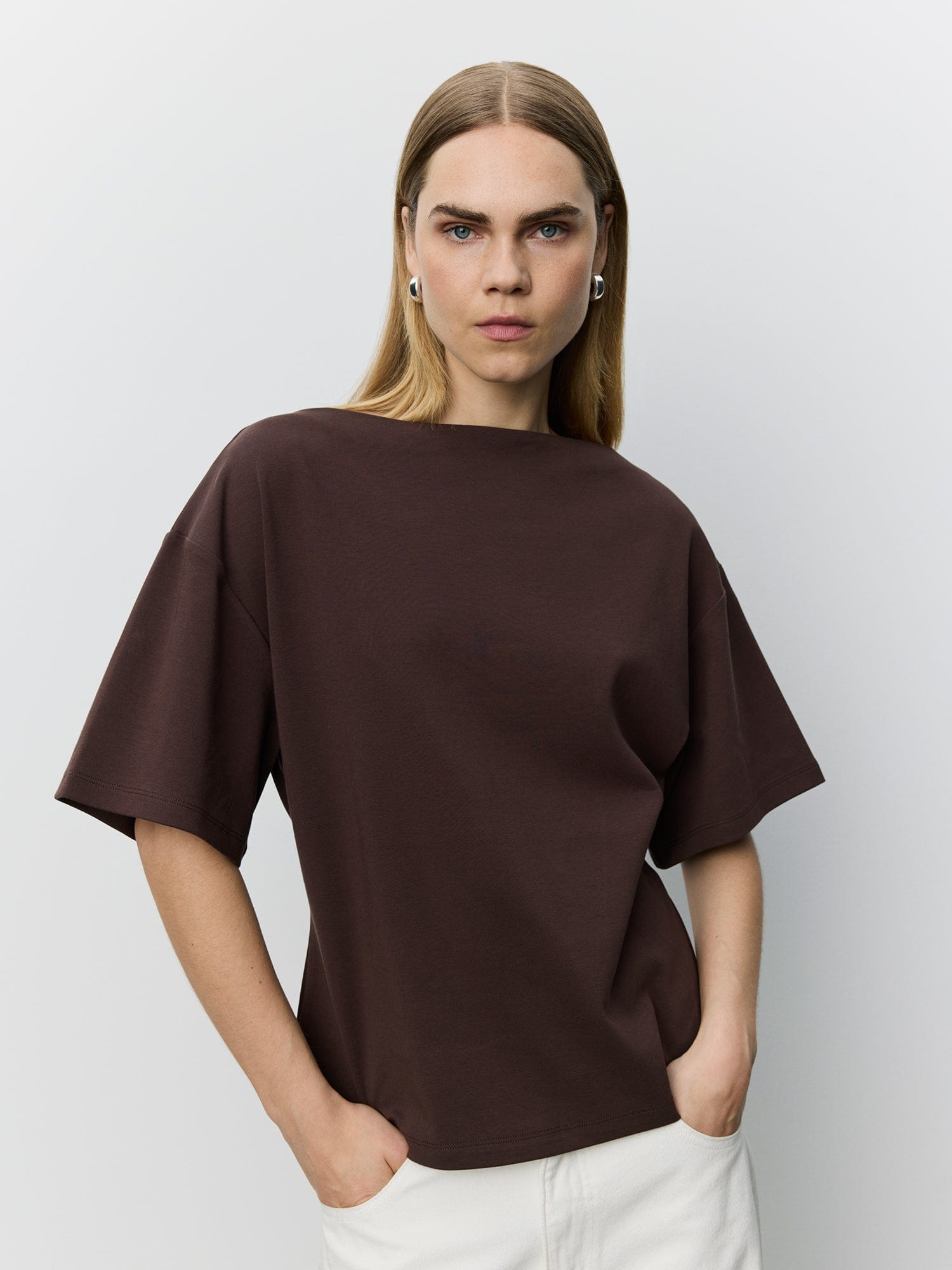 SOFIE SCHNOOR - Teasw Boatneck T-shirt
