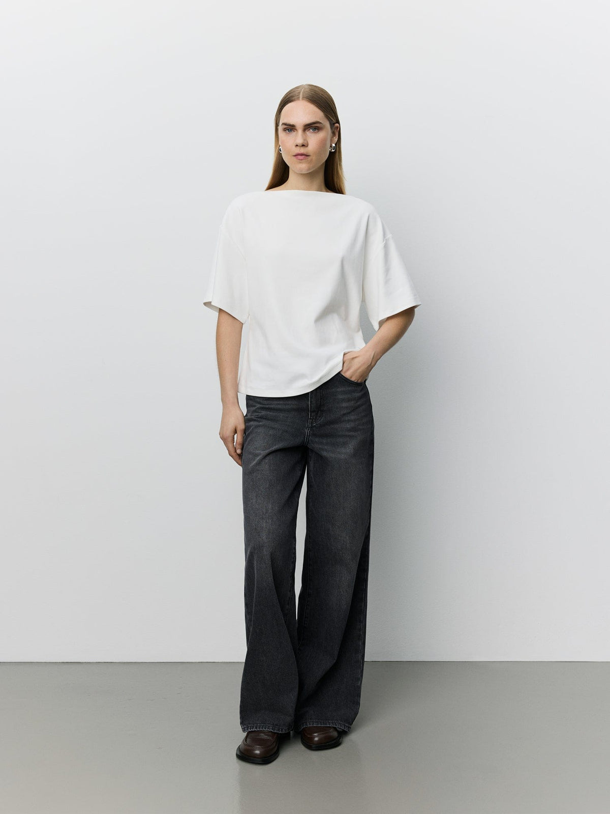 SOFIE SCHNOOR - Teasw Boatneck T-shirt